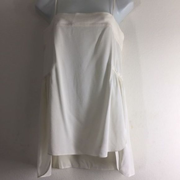 Helmut Lang Ecru Hi/Low Spaghetti Strap Ca… - Picture 10 of 15